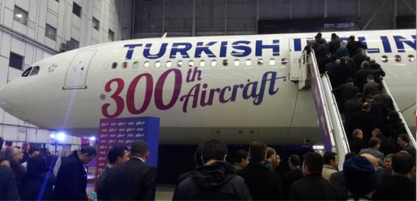 Airbus A330 300 An Turkish Airlines Feierlich Ubergeben