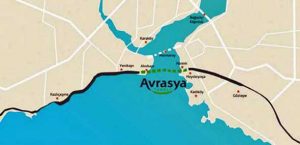 Avrasya-Tünel-Karte
