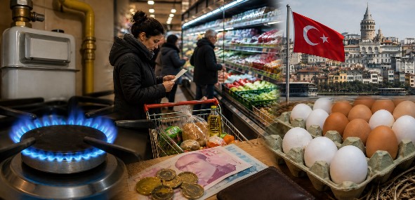Türkei Inflation April 2026: Erdgas teurer, Eier günstiger