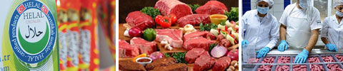 Halal - Produkte und Fleisch