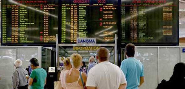 Flugausfälle Flughafen Istanbul