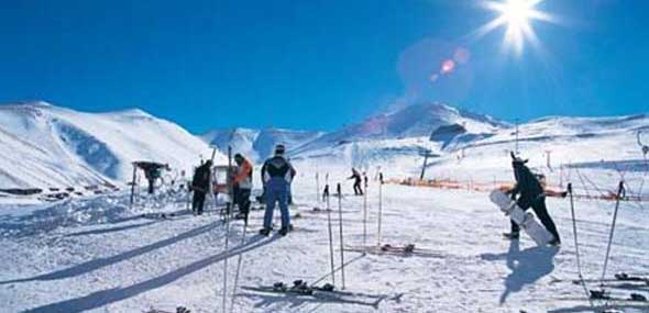 Türkisches Wintersportgebiet Palandöken