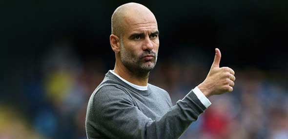 Coach Pep Guardiola