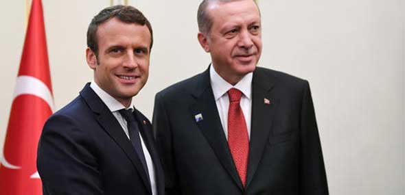 Macron und Erdogan