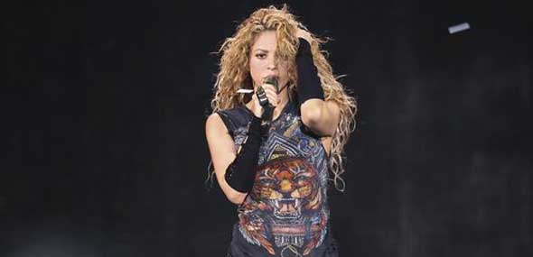 Kolumbianische Popsängerin Shakira