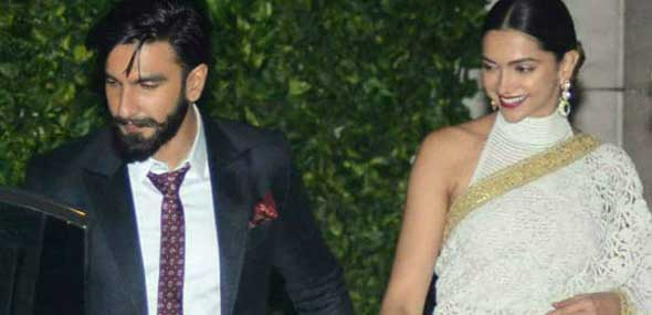 Indische Superstars Deepika Padukone Ranveer Singh