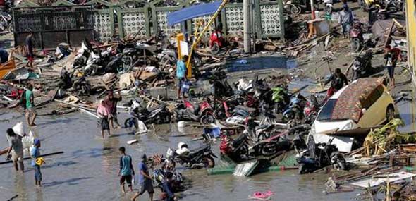 Tsunami in Indonesien