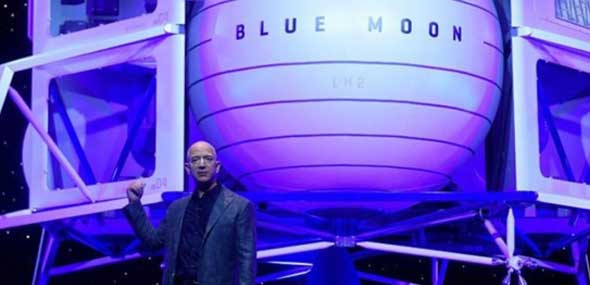 Amazon-Boss Bezos Blue Moon