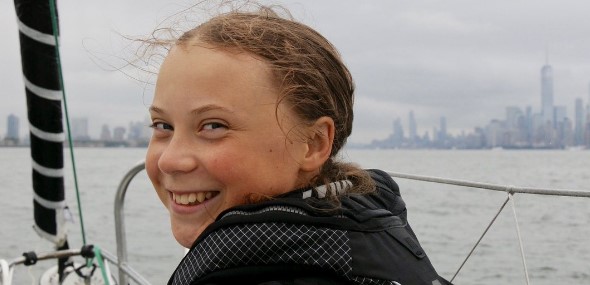 Klimaaktivistin Greta Thunberg